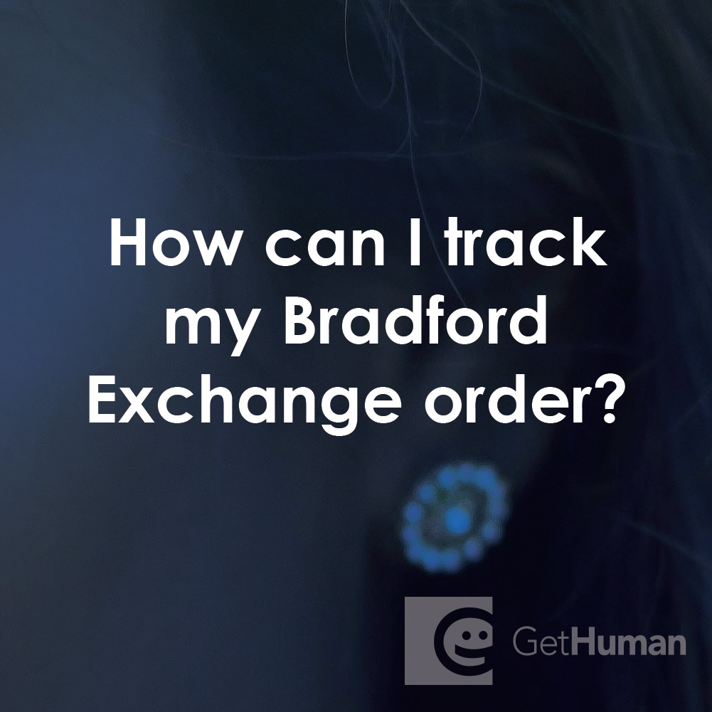 How Can I Track My Bradford Exchange Order?