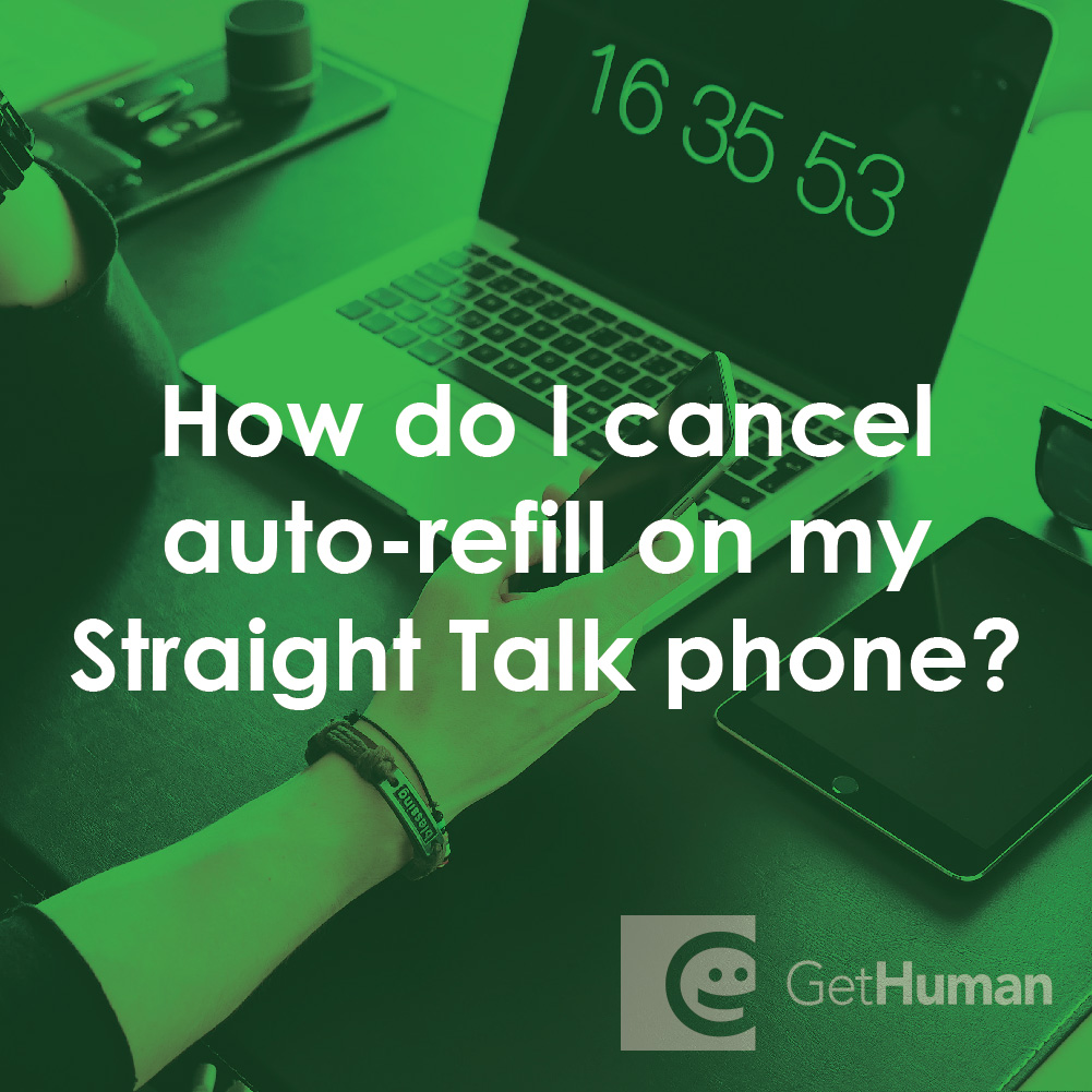 How Do I Cancel Auto Refill on My Straight Talk Phone?
