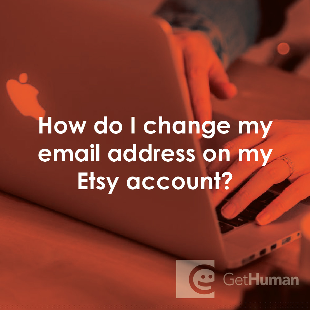 How Do I Change My Email Address on My Etsy Account?