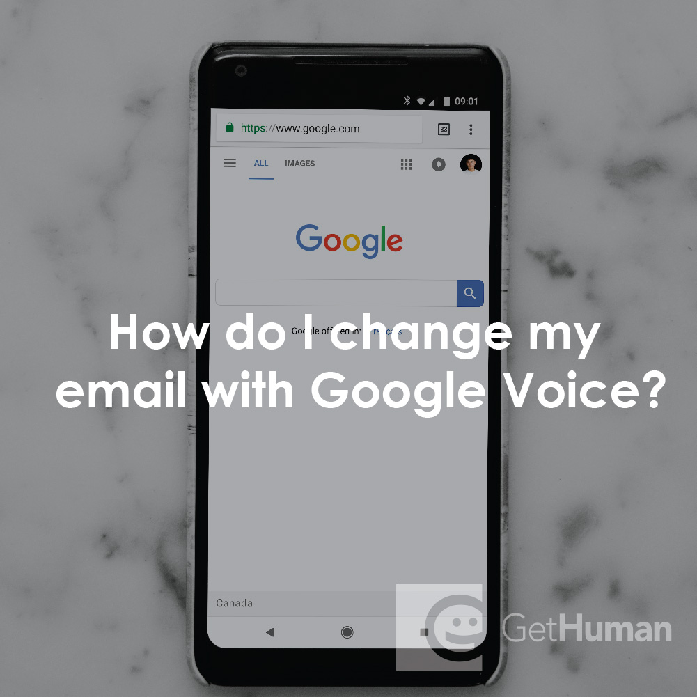 How Do I Change My Email with Google Voice?