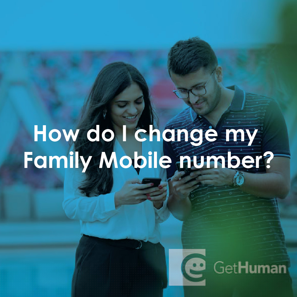 How Do I Change My Family Mobile Number?