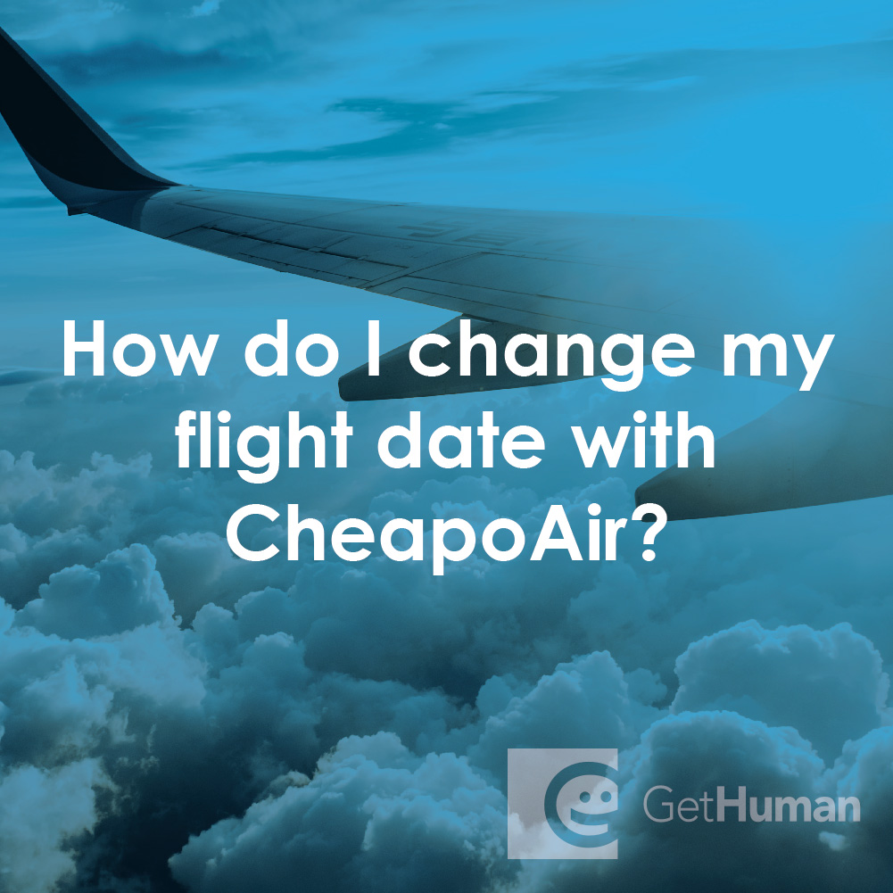 How Do I Change My Flight Date with CheapOair?
