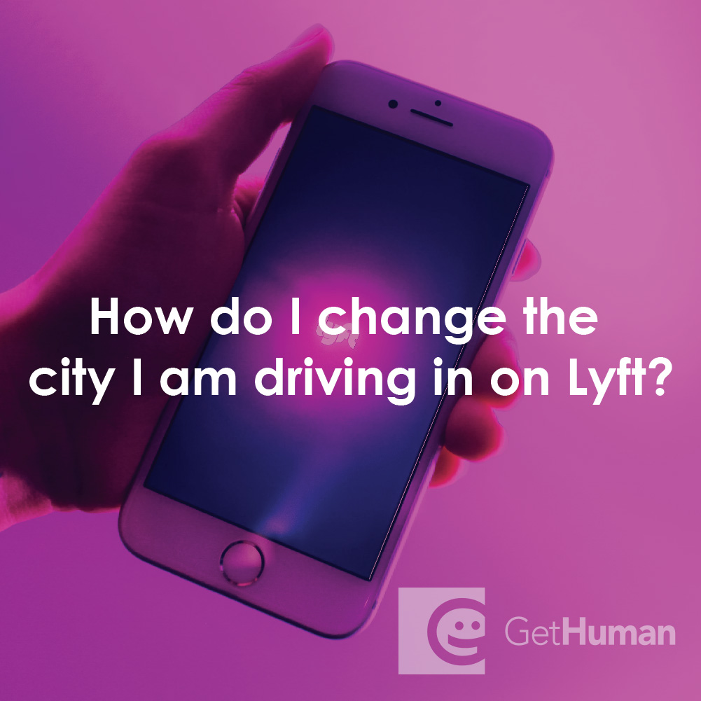 How Do I Change the City I Am Driving in on Lyft?