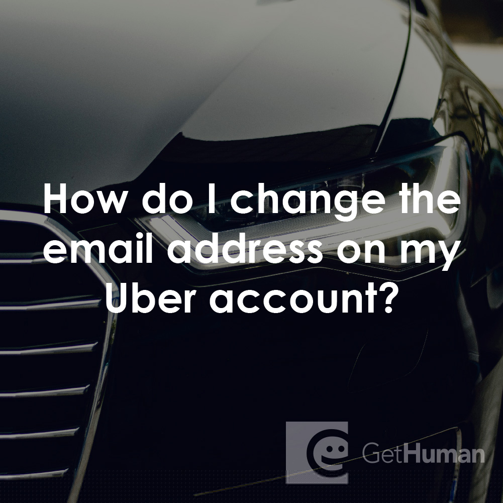 How Do I Change the Email Address on My Uber Account?