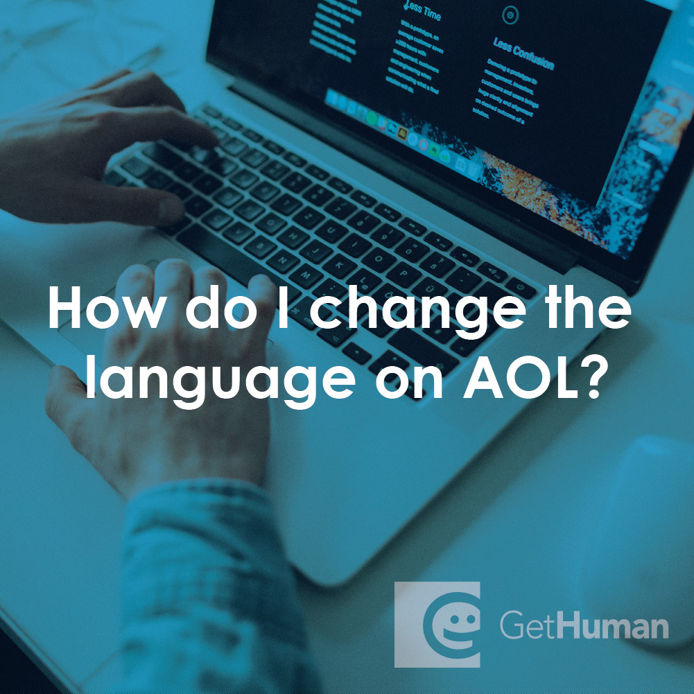 How Do I Change the Language on AOL?