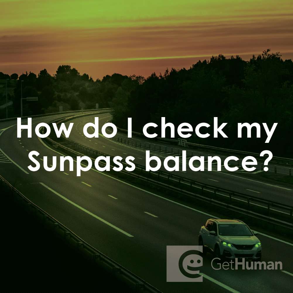 How Do I Check My Sunpass Balance?