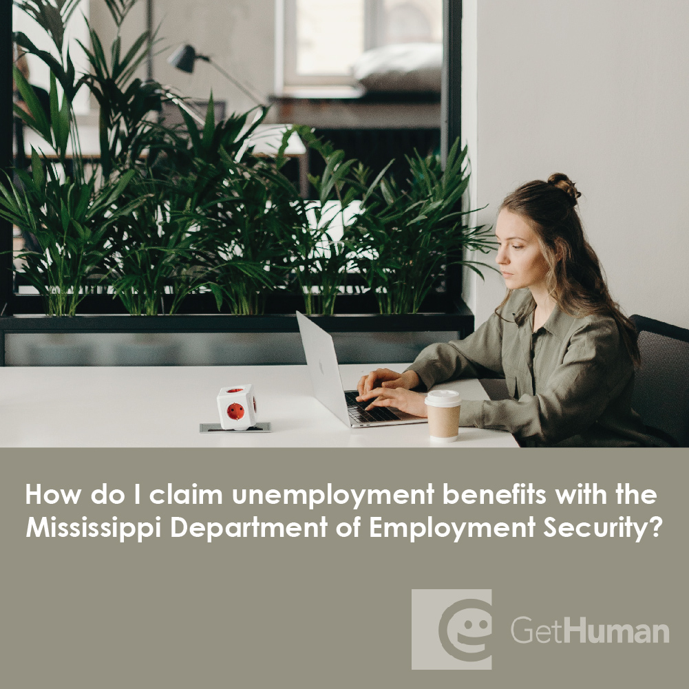 How Do I Claim Unemployment Benefits with the Mississippi Department of Employment Security?