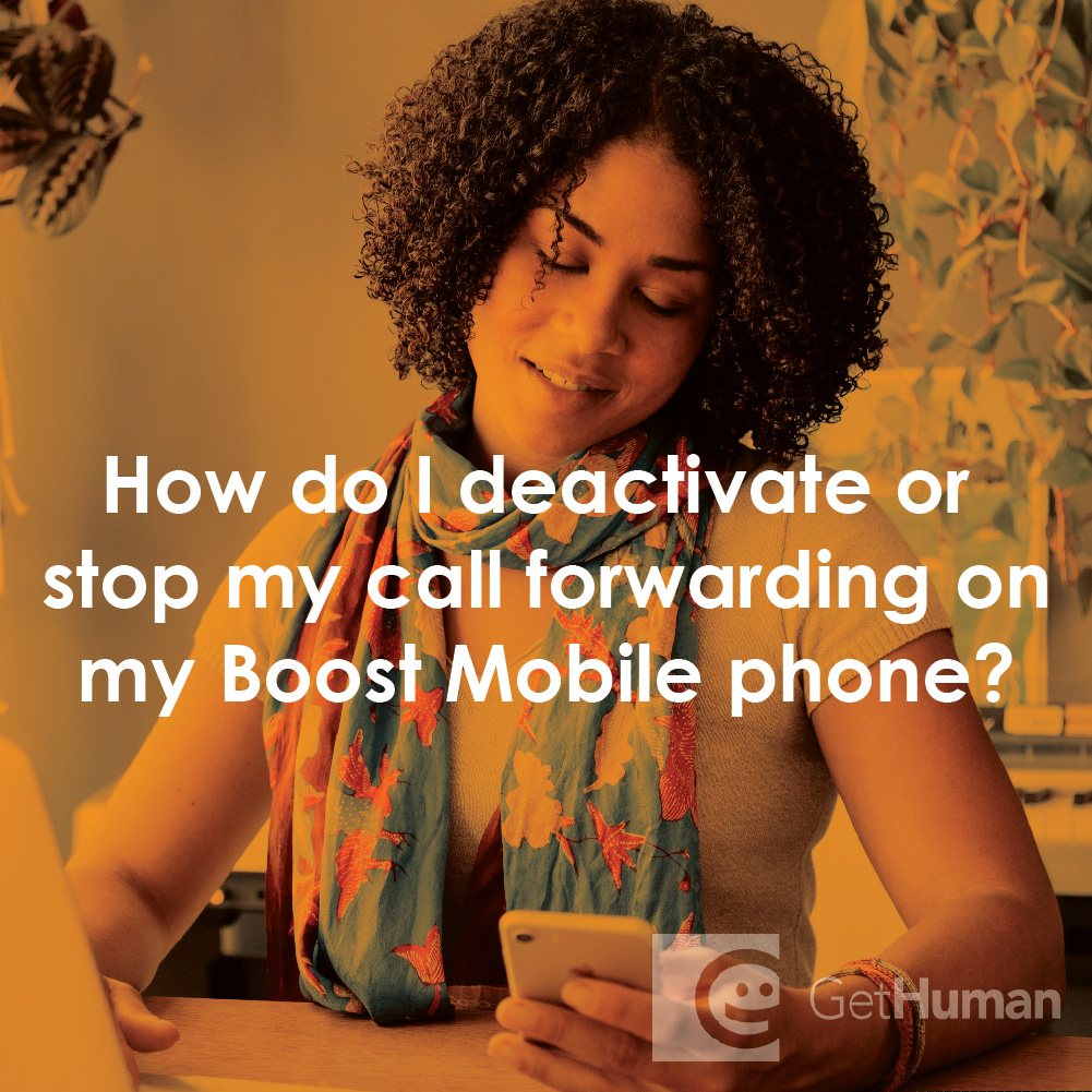 How Do I Deactivate or Stop My Call Forwarding on My Boost Mobile Phone?