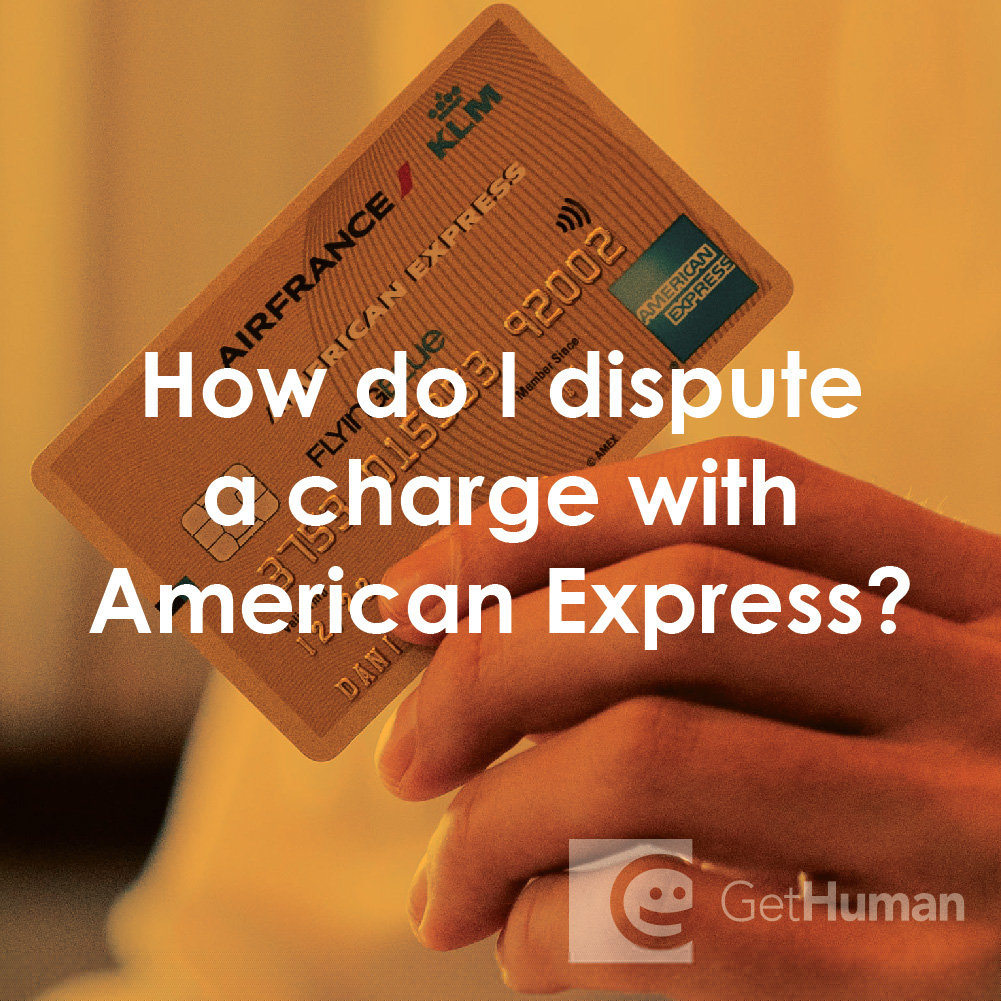 How Do I Dispute a Charge with American Express?