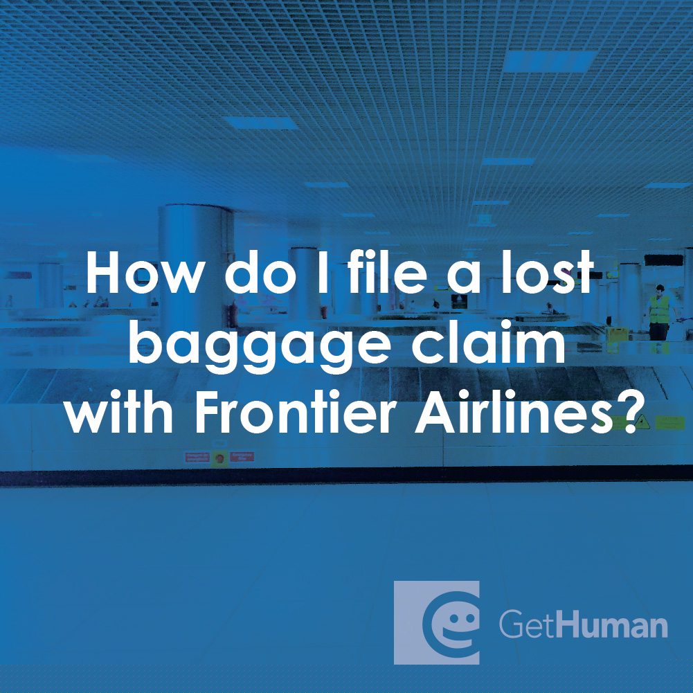 How Do I File a Lost Baggage Claim with Frontier Airlines?