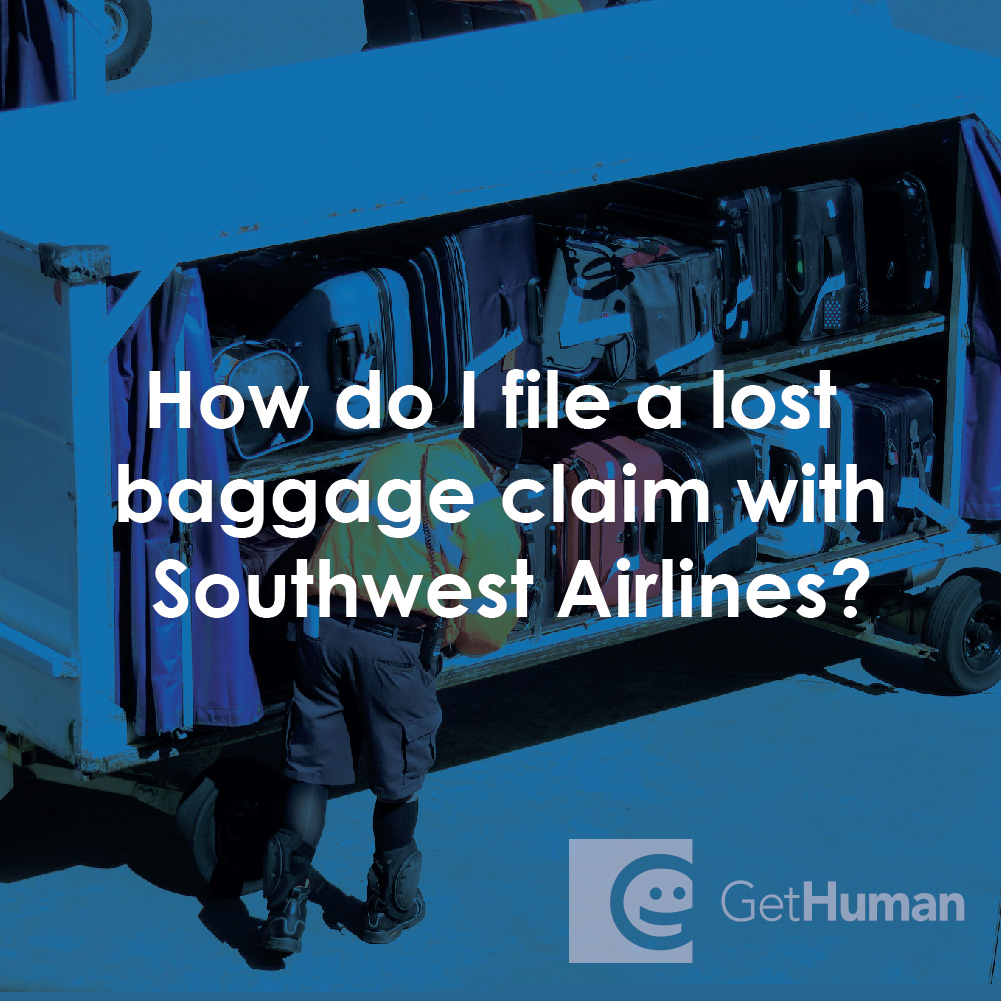 How Do I File a Lost Baggage Claim with Southwest Airlines?