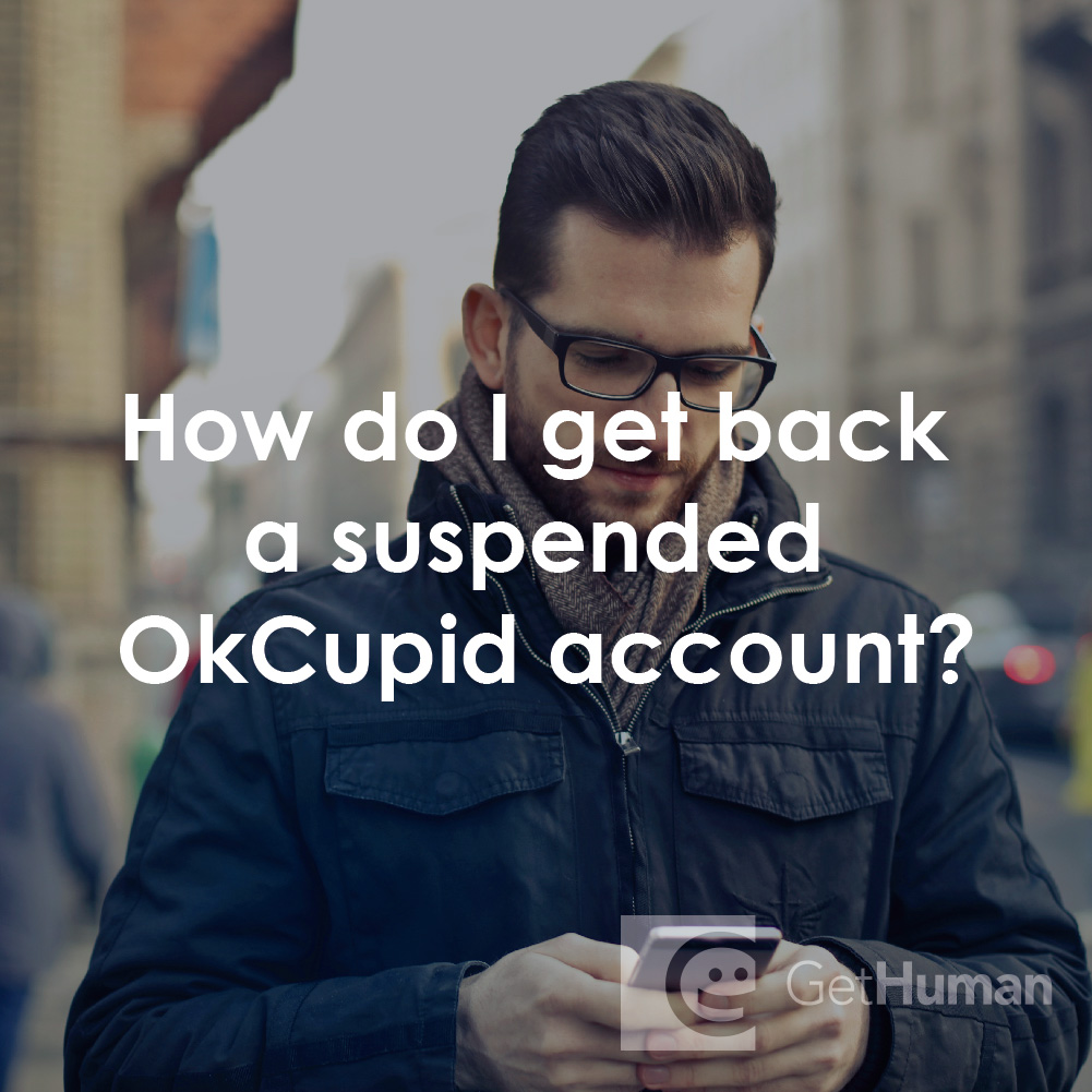 How Do I Get Back a Suspended Okcupid Account?