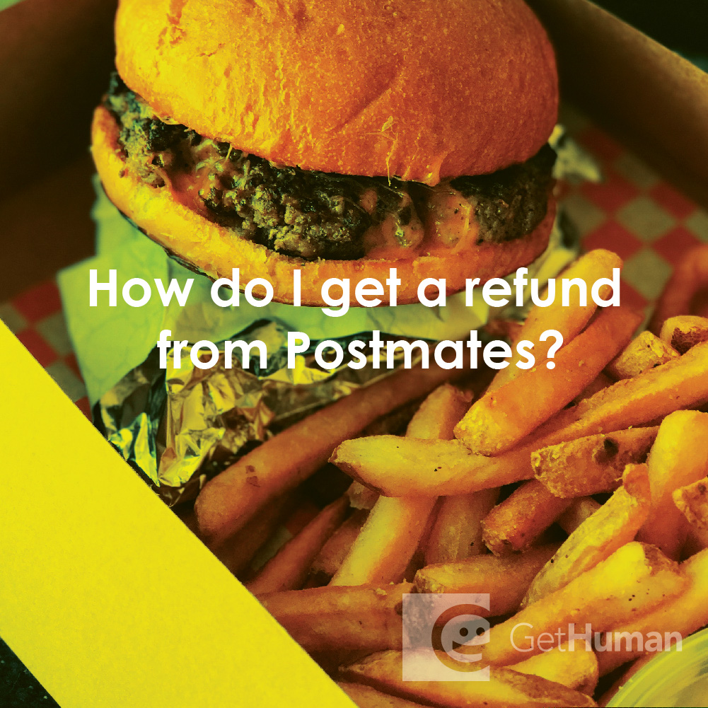 How Do I Get a Refund from Postmates?