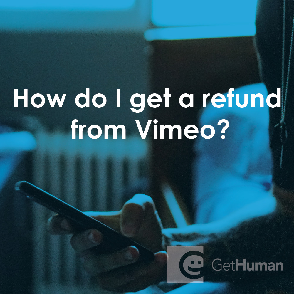 How Do I Get a Refund from Vimeo?
