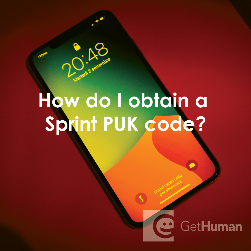 How Do I Obtain a Sprint Puk Code?