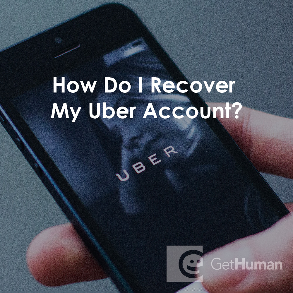 How Do I Recover My Uber Account?