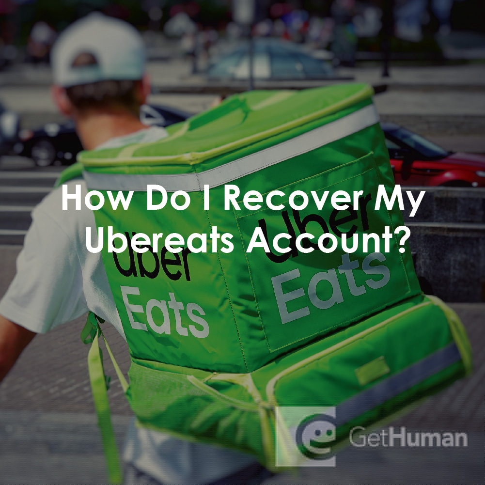 How Do I Recover My UberEATS Account?