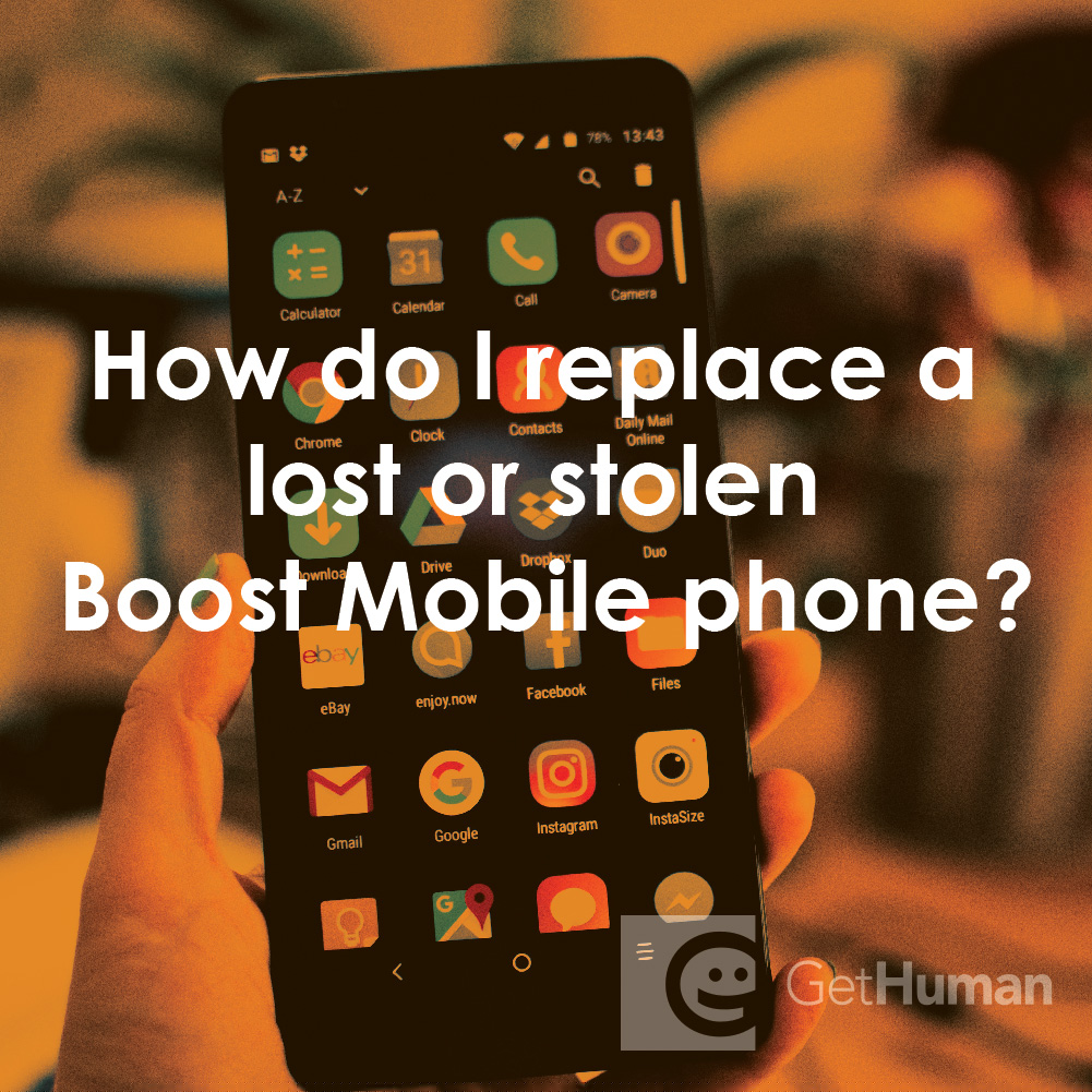 How Do I Replace a Lost or Stolen Boost Mobile Phone?