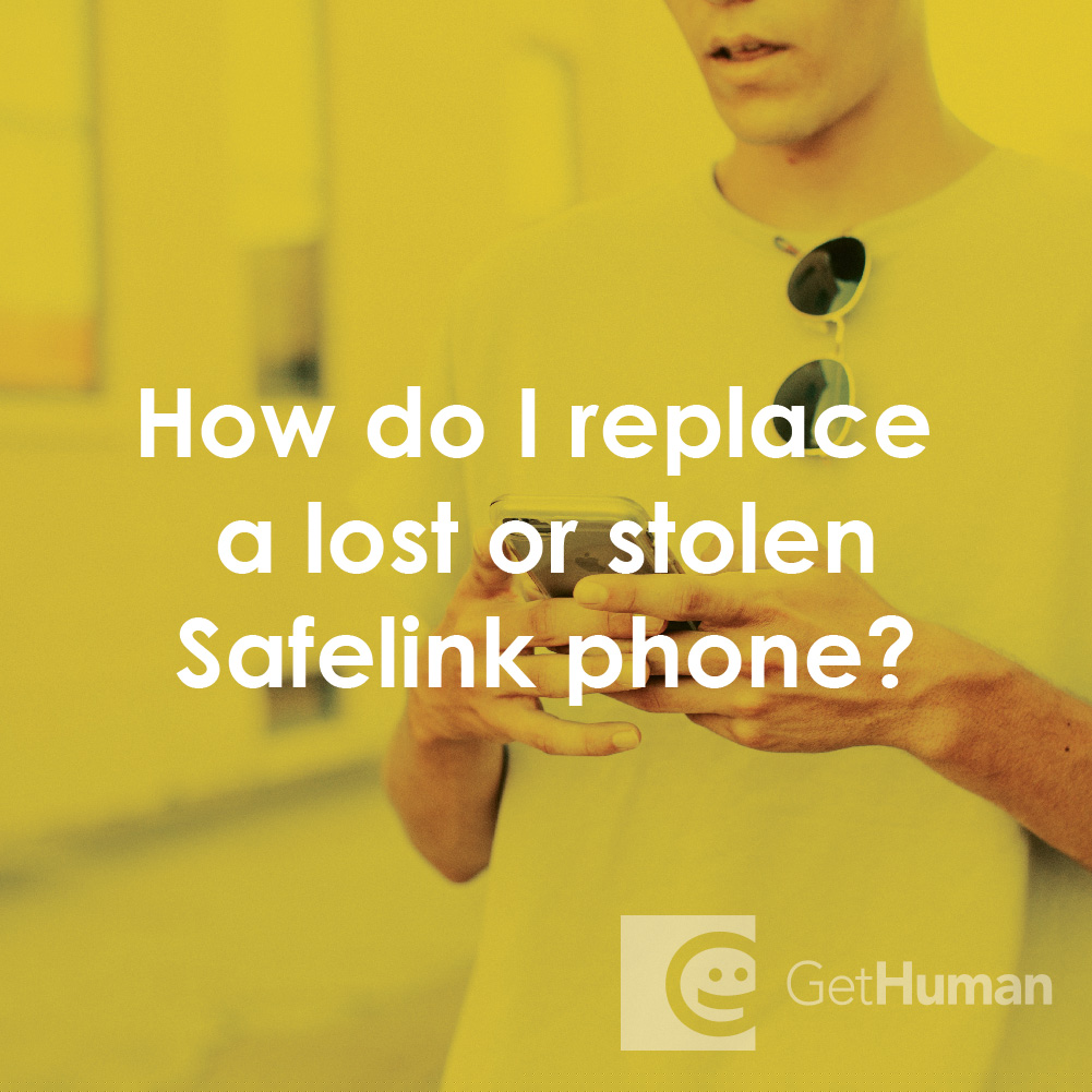 How Do I Replace a Lost or Stolen SafeLink Phone?