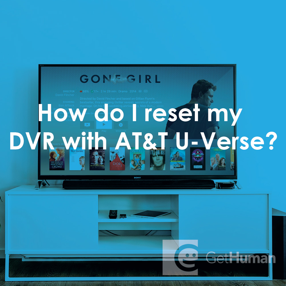 How Do I Reset My Dvr with AT&T U-Verse?