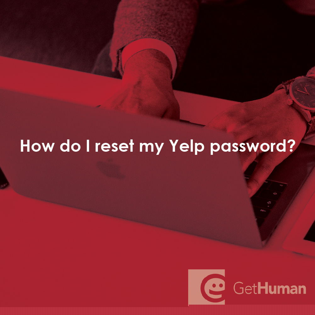 How Do I Reset My Yelp Password?