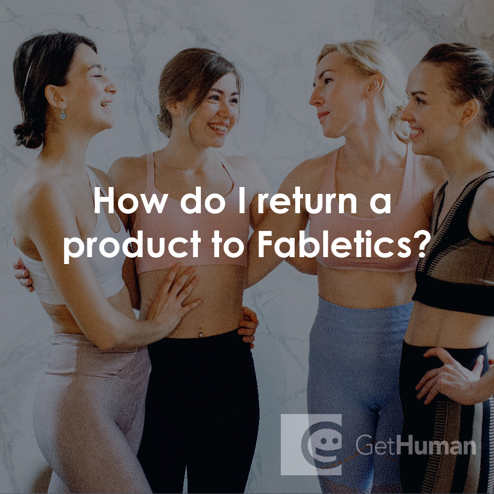 How Do I Return a Product to Fabletics?