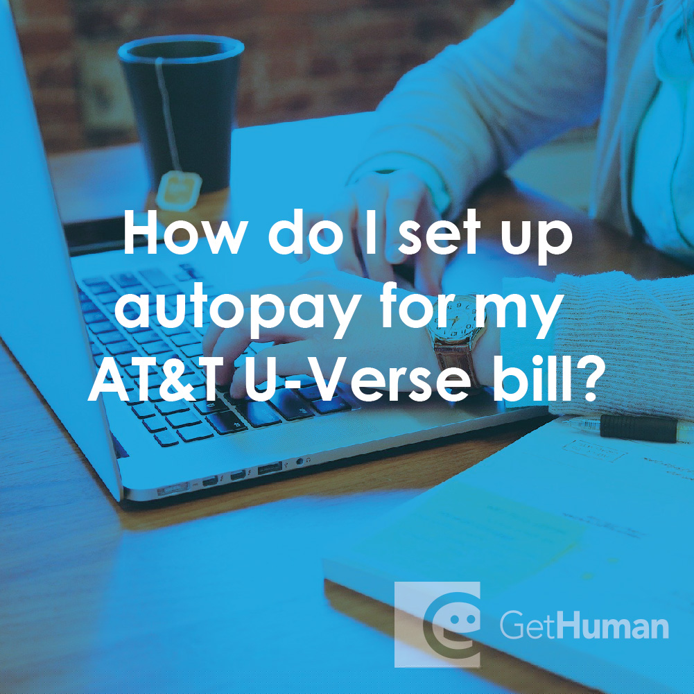 How Do I Set Up Autopay for My AT&T U-Verse Bill?