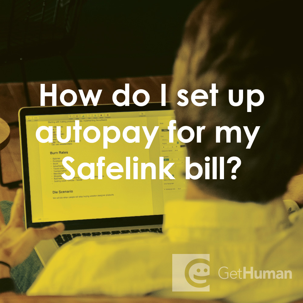 How Do I Set Up Autopay for My SafeLink Bill?