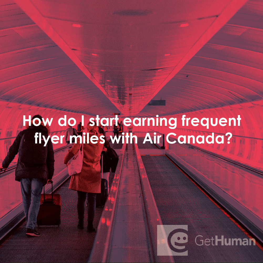 How Do I Start Earning Frequent Flyer Miles with Air Canada?