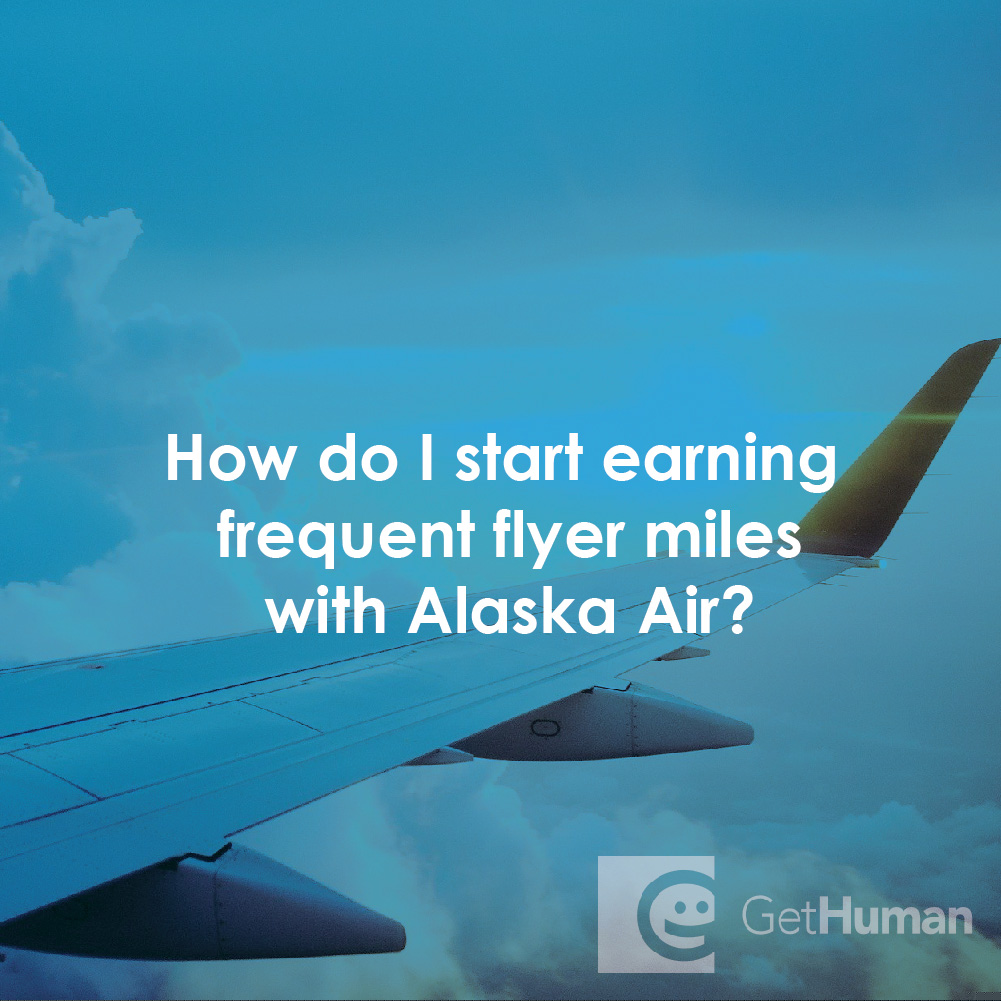 How Do I Start Earning Frequent Flyer Miles with Alaska Air?