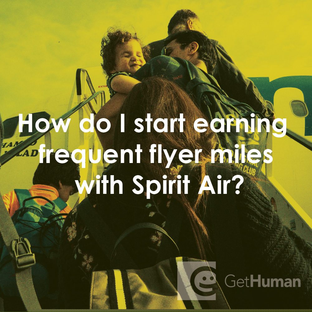 How Do I Start Earning Frequent Flyer Miles with Spirit Air?