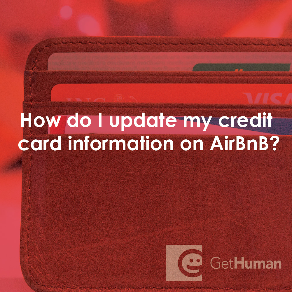 How Do I Update My Credit Card Information on AirBnB?