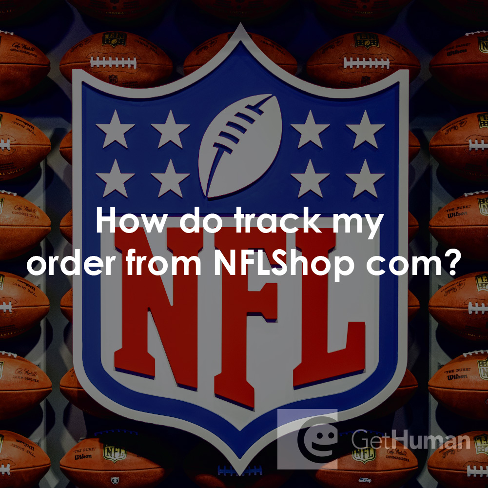 How Do Track My Order from NFL Shop?