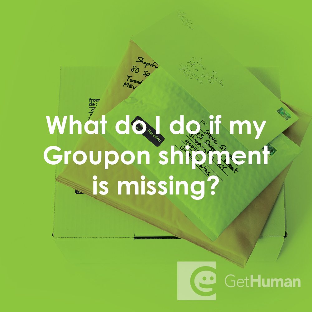 What Do I Do If My Groupon Shipment Is Missing?