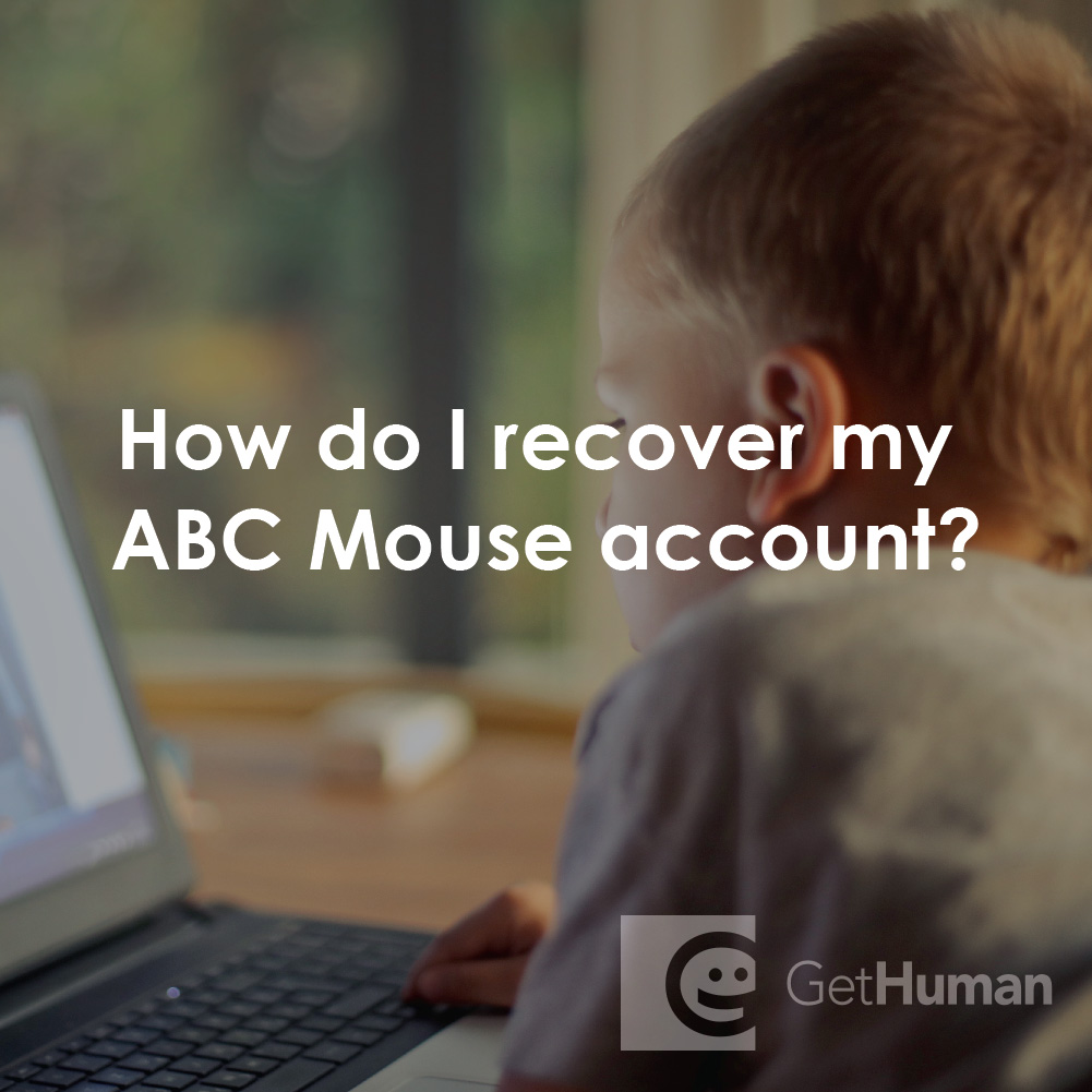 How Do I Recover My Abc Mouse Account?