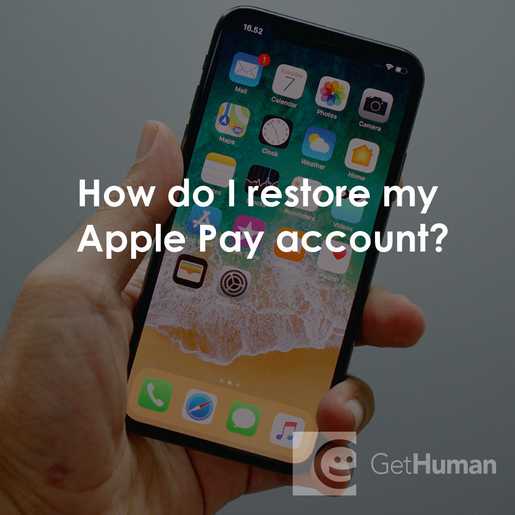 How Do I Restore My Apple Pay Account?