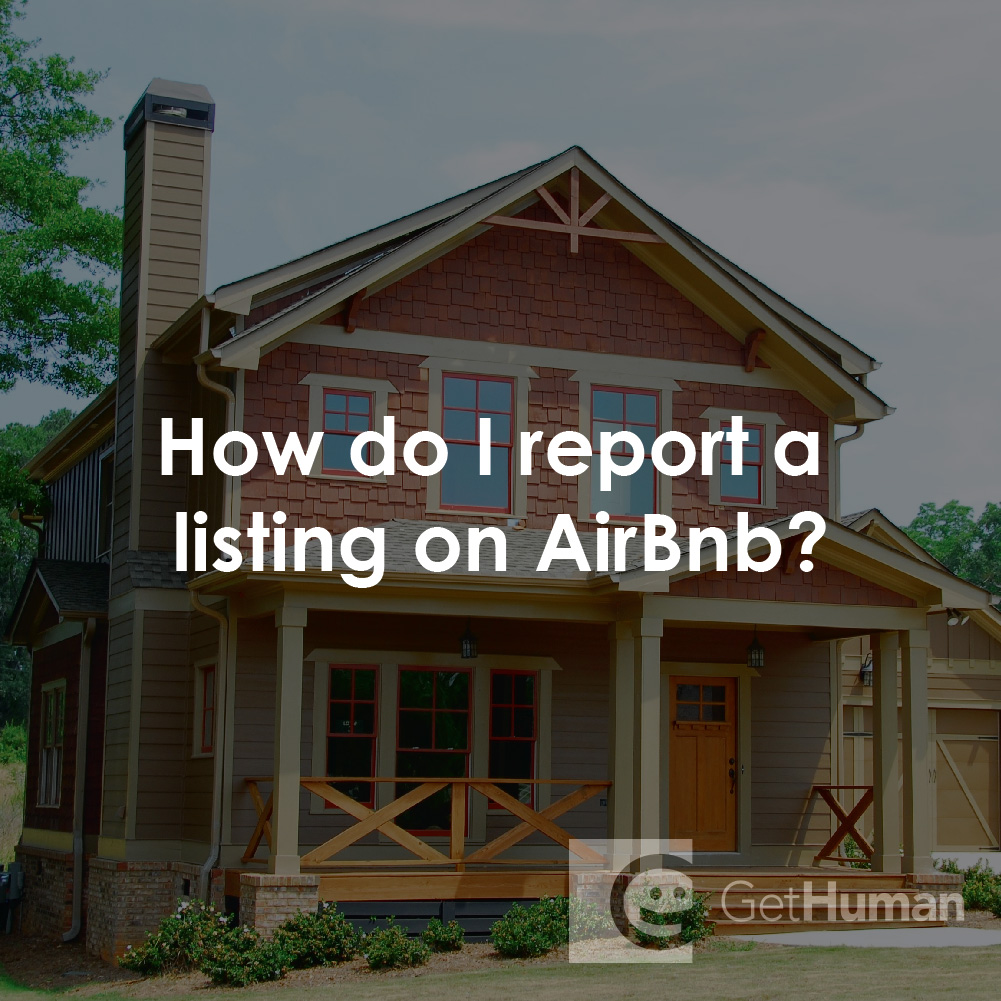 How Do I Report a Listing on AirBnB?
