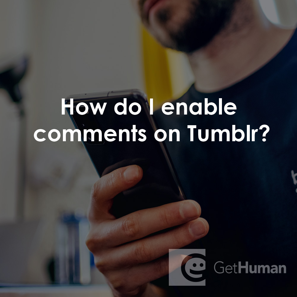 How Do I Enable Comments on Tumblr?
