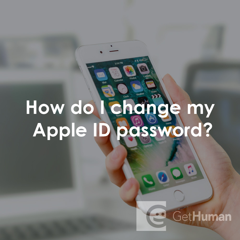 How Do I Change My Apple ID Password?