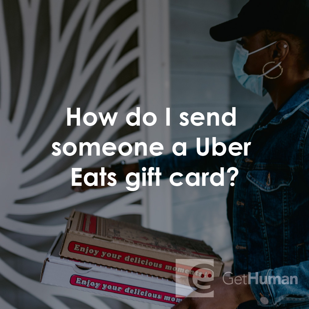 How Do I Send Someone an Uber EATS Gift Card?